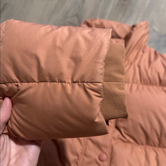 Patagonia Silent Down Jacket Women's Orange Puffer 700 Down Jacket - Picture 12 of 16